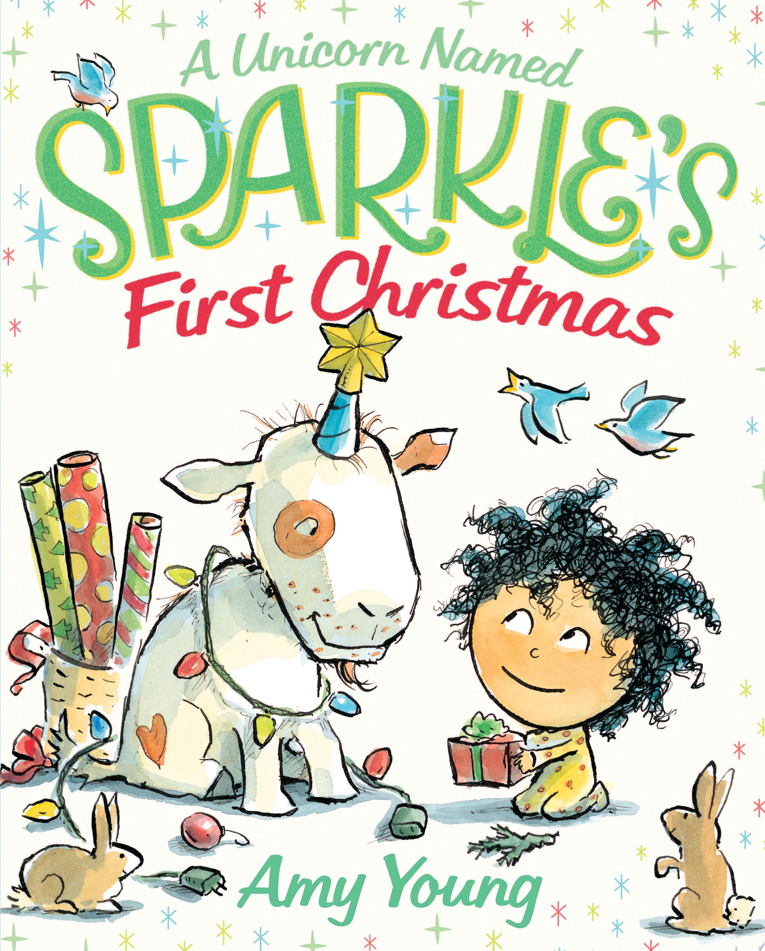 Image for "A Unicorn Named Sparkle&#039;s First Christmas"